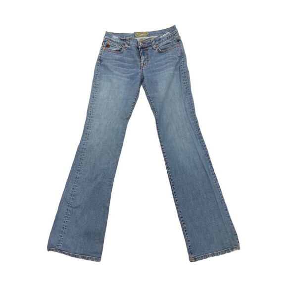 MISS ME "JP4007B STELLA" Blue Distressed Jeans Women’s Size 30 - Picture 1 of 5